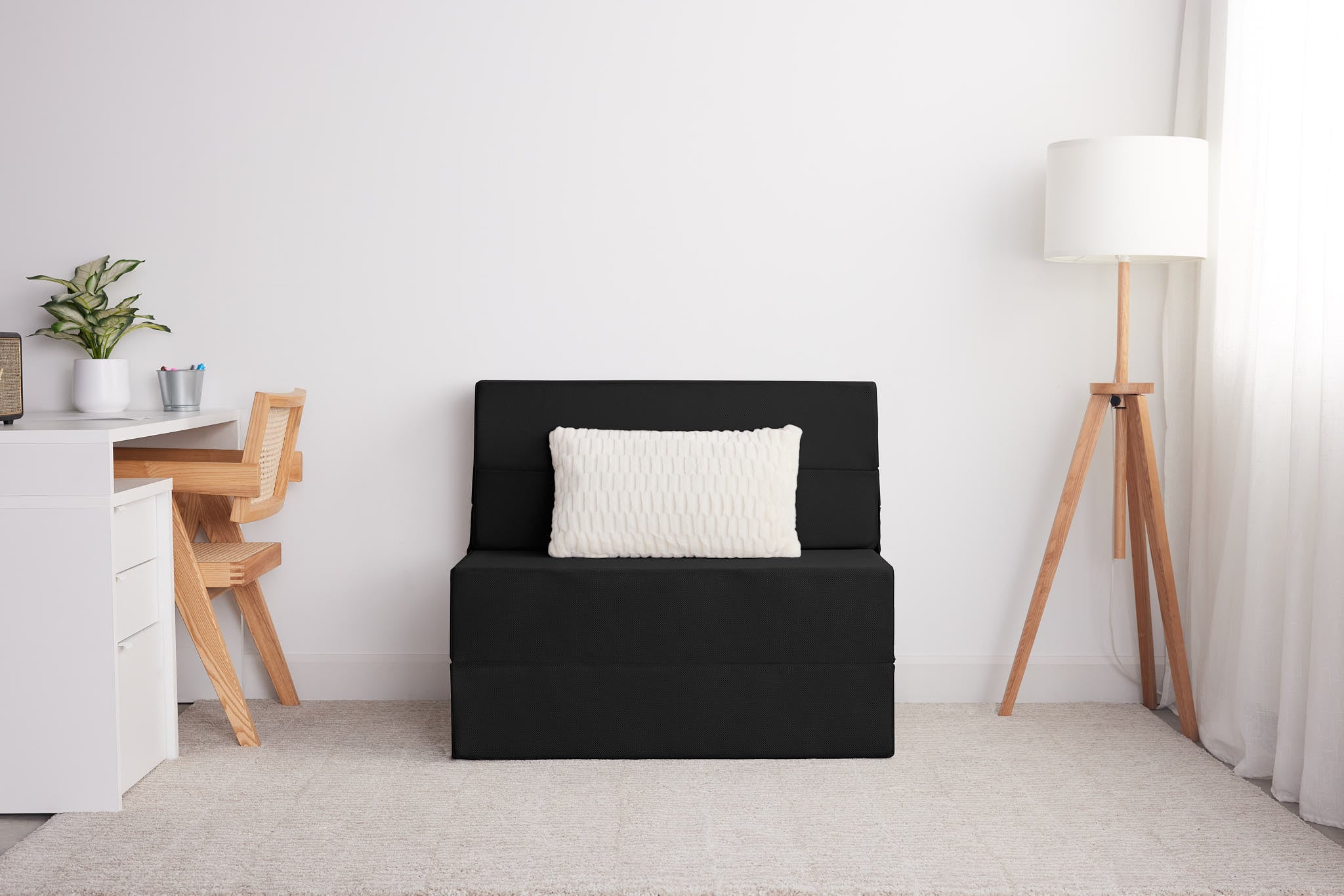 Le Polycouch - Matelas Pliable en Mousse Mémoire & Divan