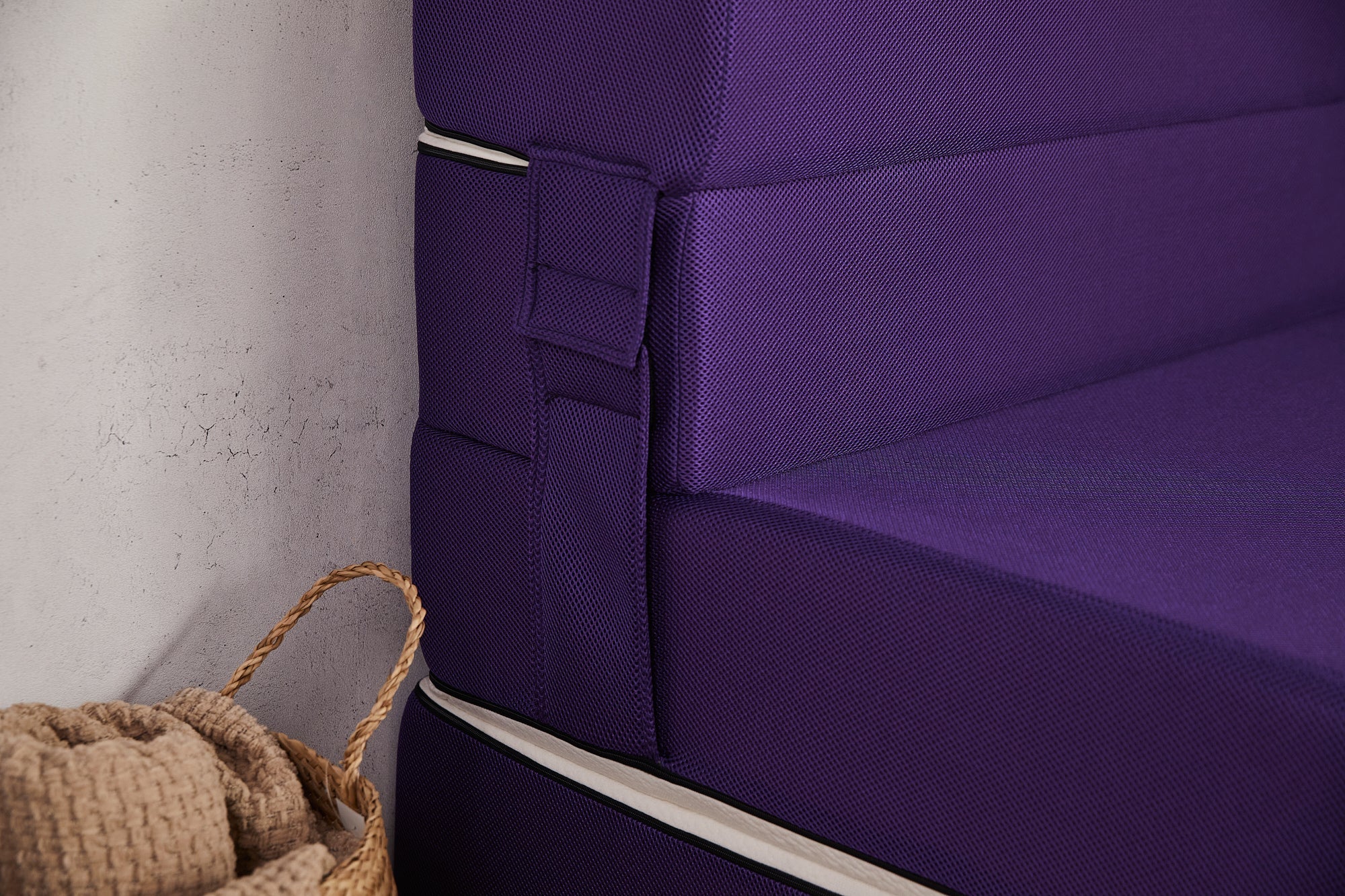 Le Polycouch - Matelas Pliable en Mousse Mémoire & Divan