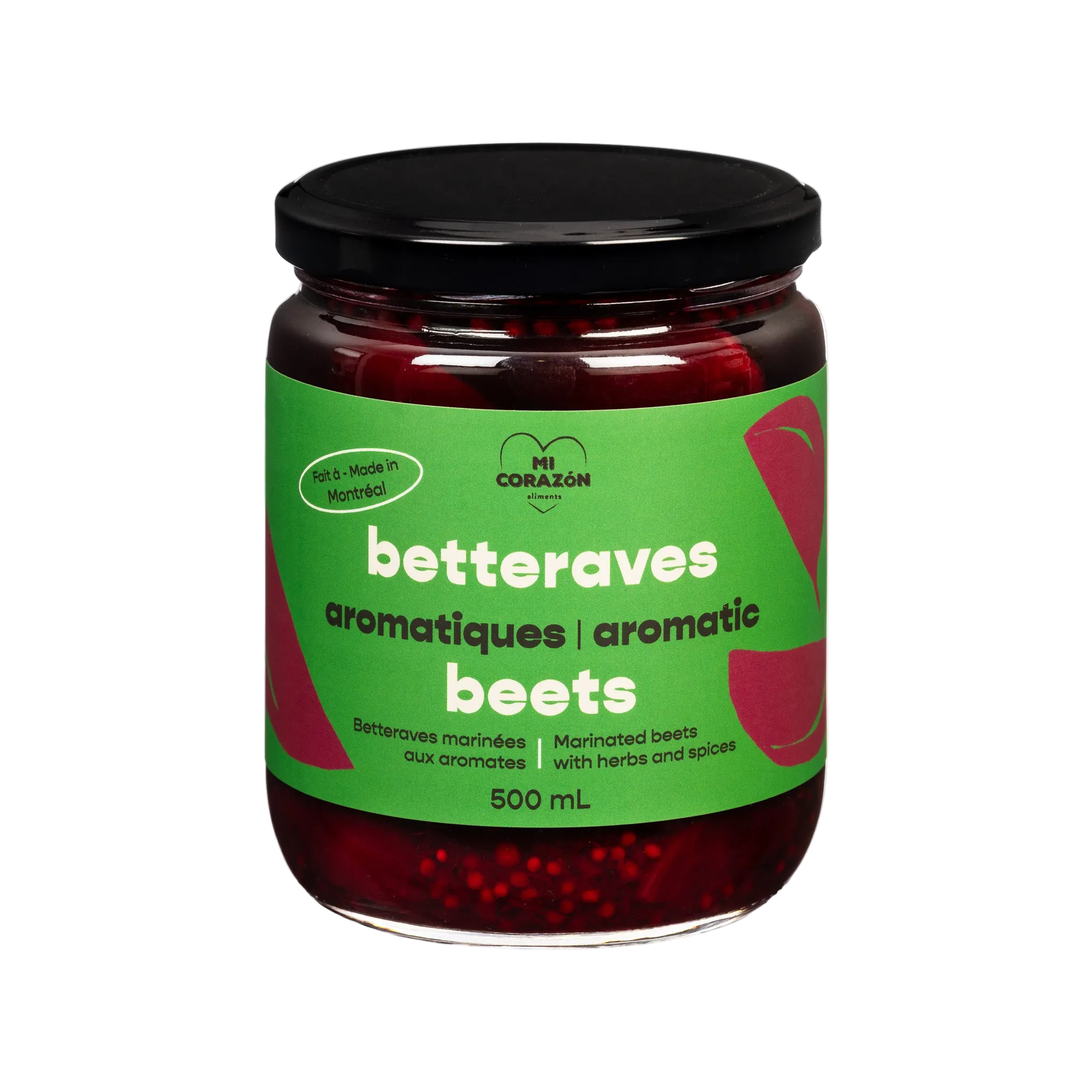 Betteraves aromatiques marinées