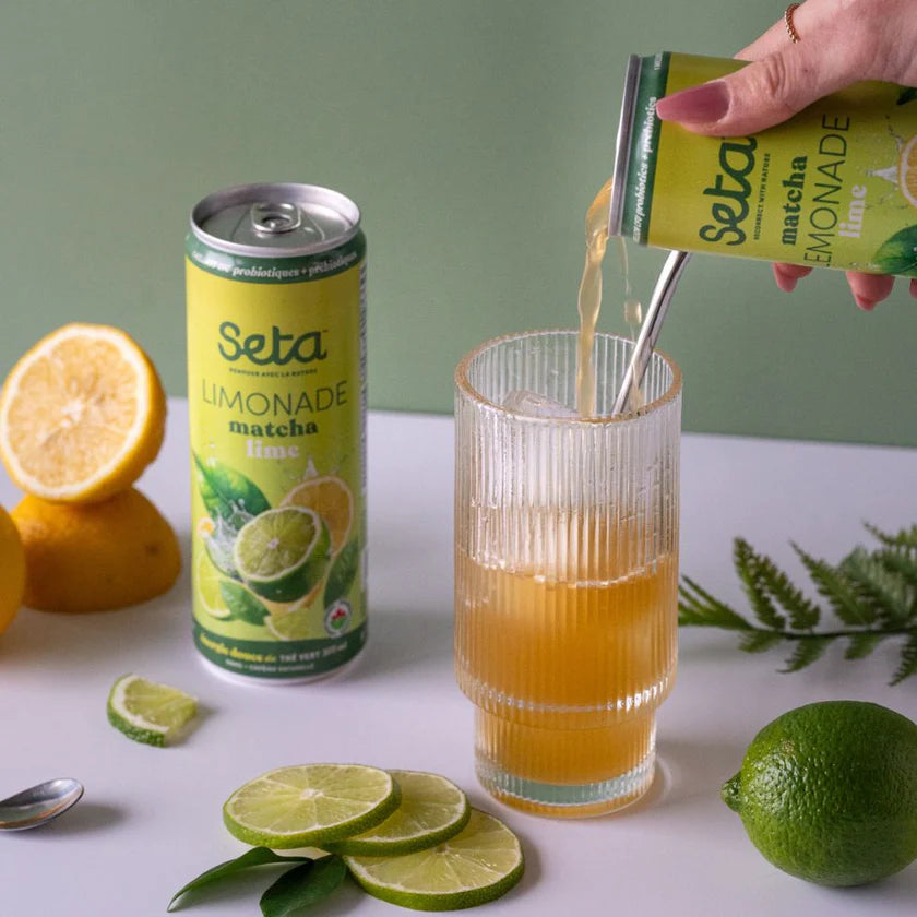 Limonade matcha lime