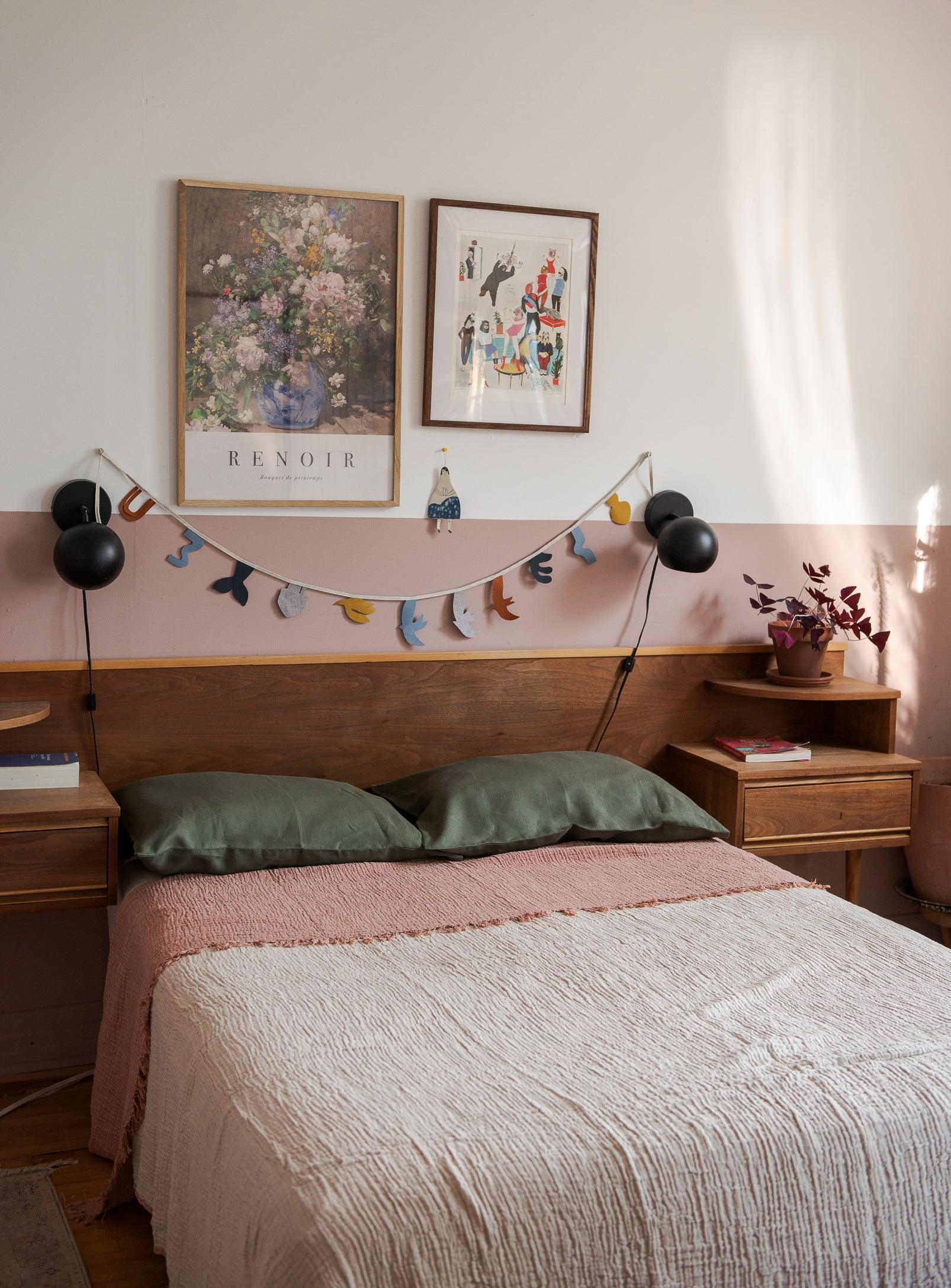 Linen pillowcase
