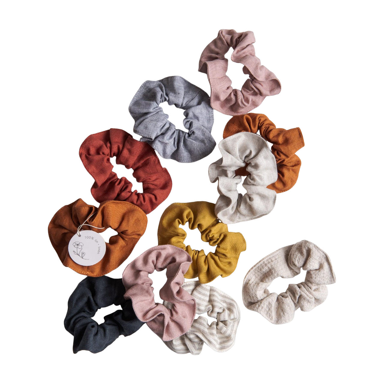 Linen Scrunchies