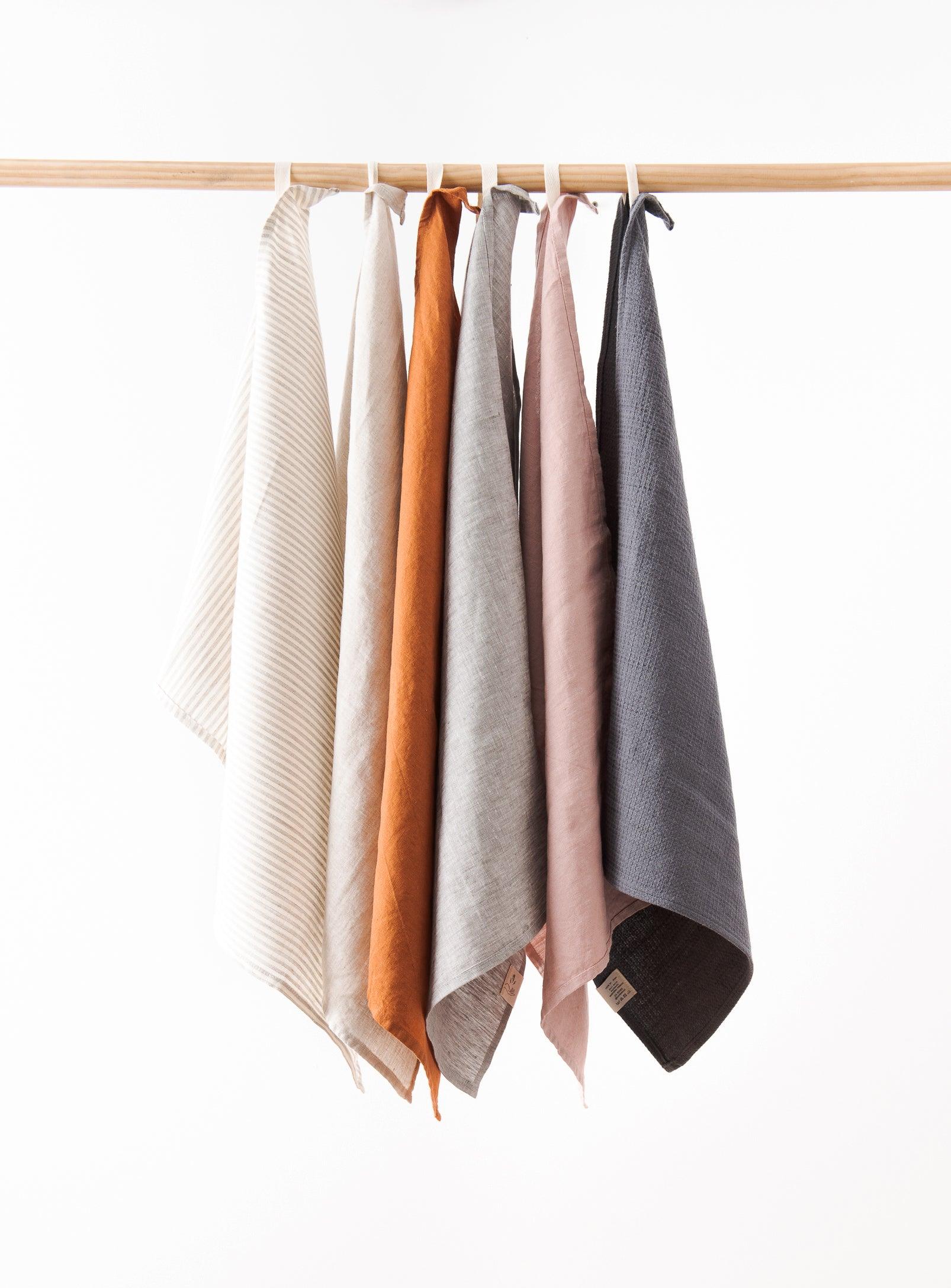 Linge à vaisselle en lin - Différentes couleurs disponibles