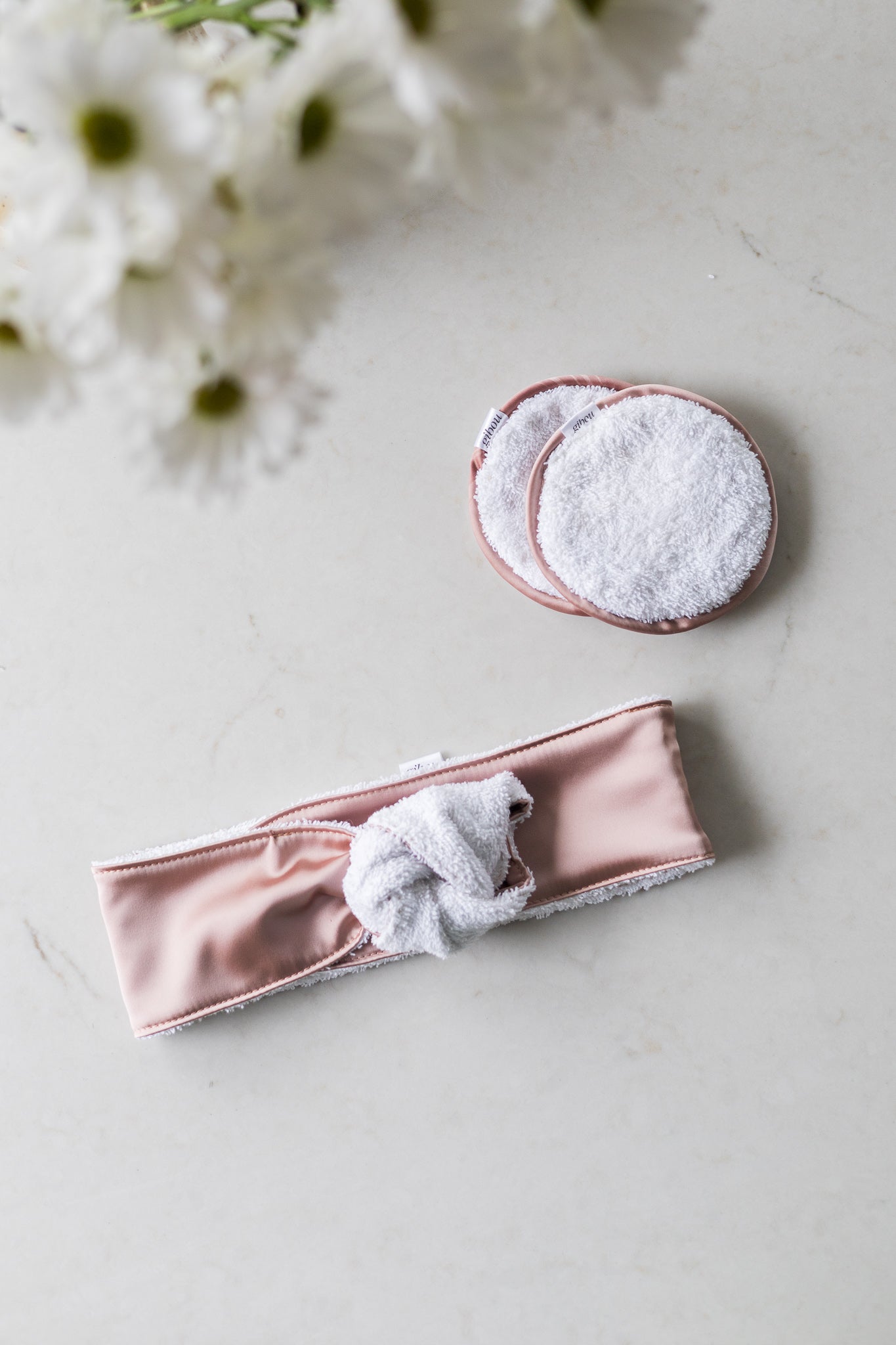 Lingettes démaquillantes réutilisables (ensemble de 3) (stock)