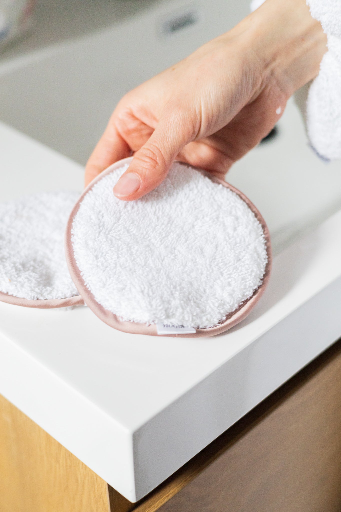 Lingettes démaquillantes réutilisables (ensemble de 3) (stock)