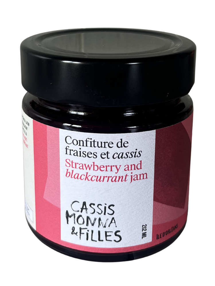Confiture fraises et cassis