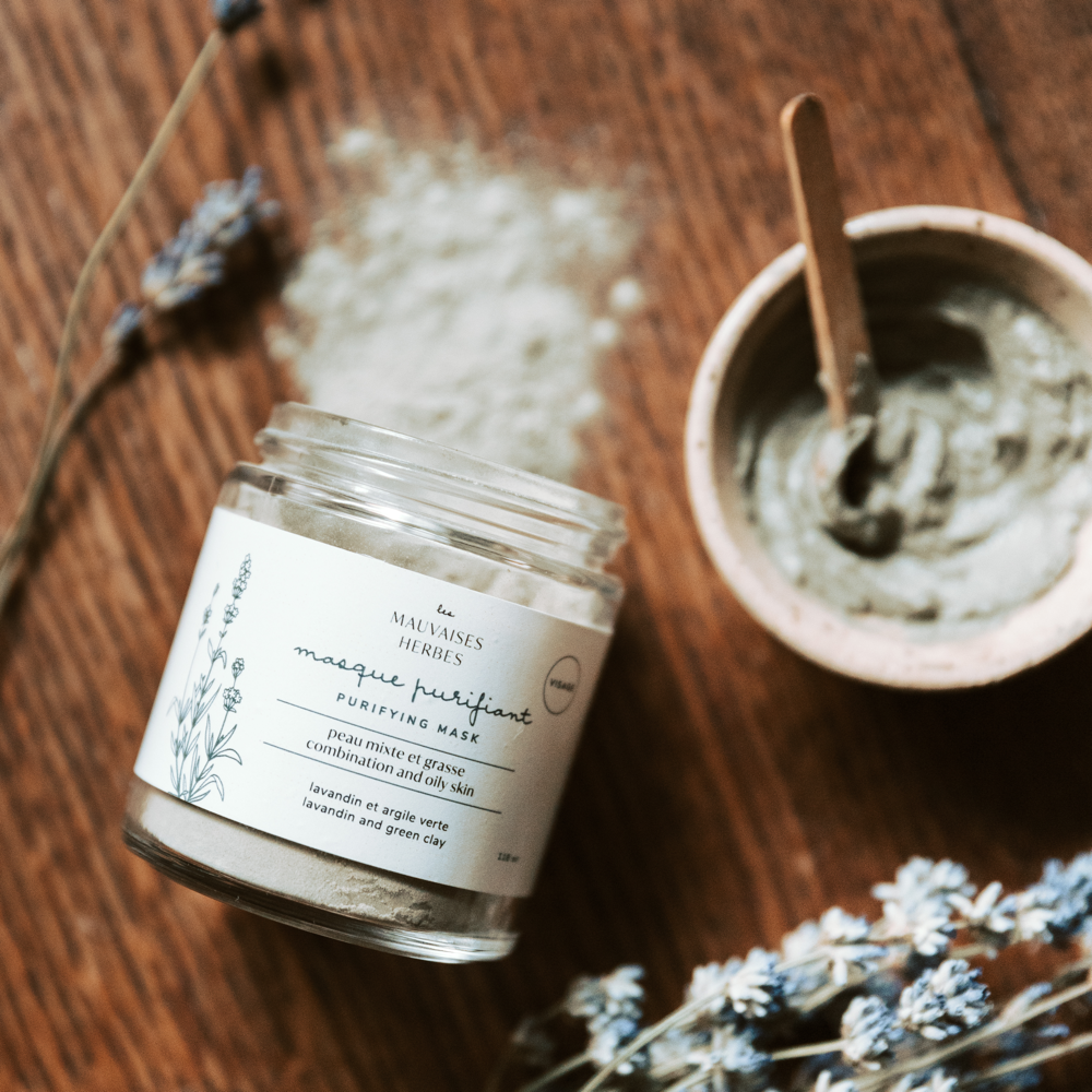 Masque purifiant pour le visage - Peau mixte et grasse