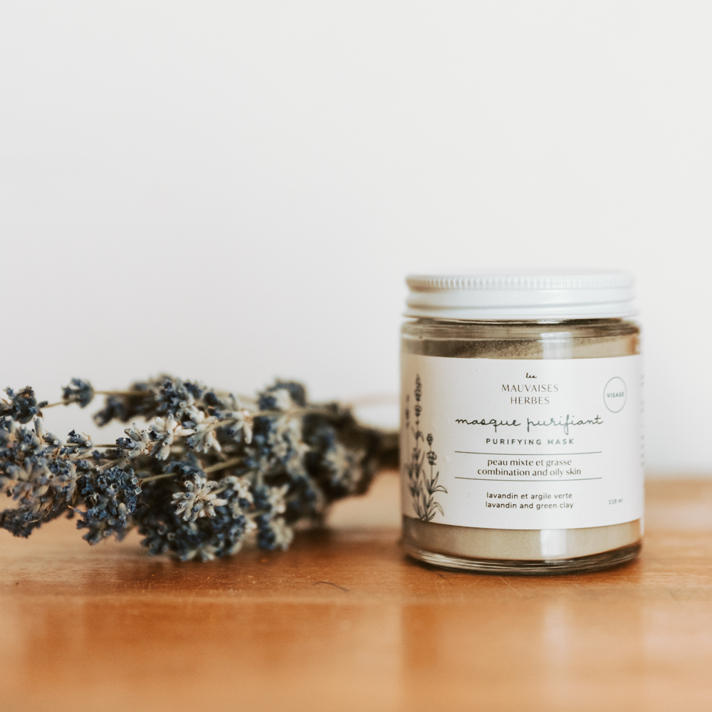Masque purifiant pour le visage - Peau mixte et grasse
