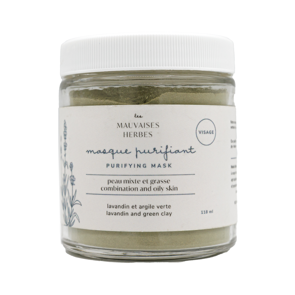 Masque purifiant pour le visage - Peau mixte et grasse