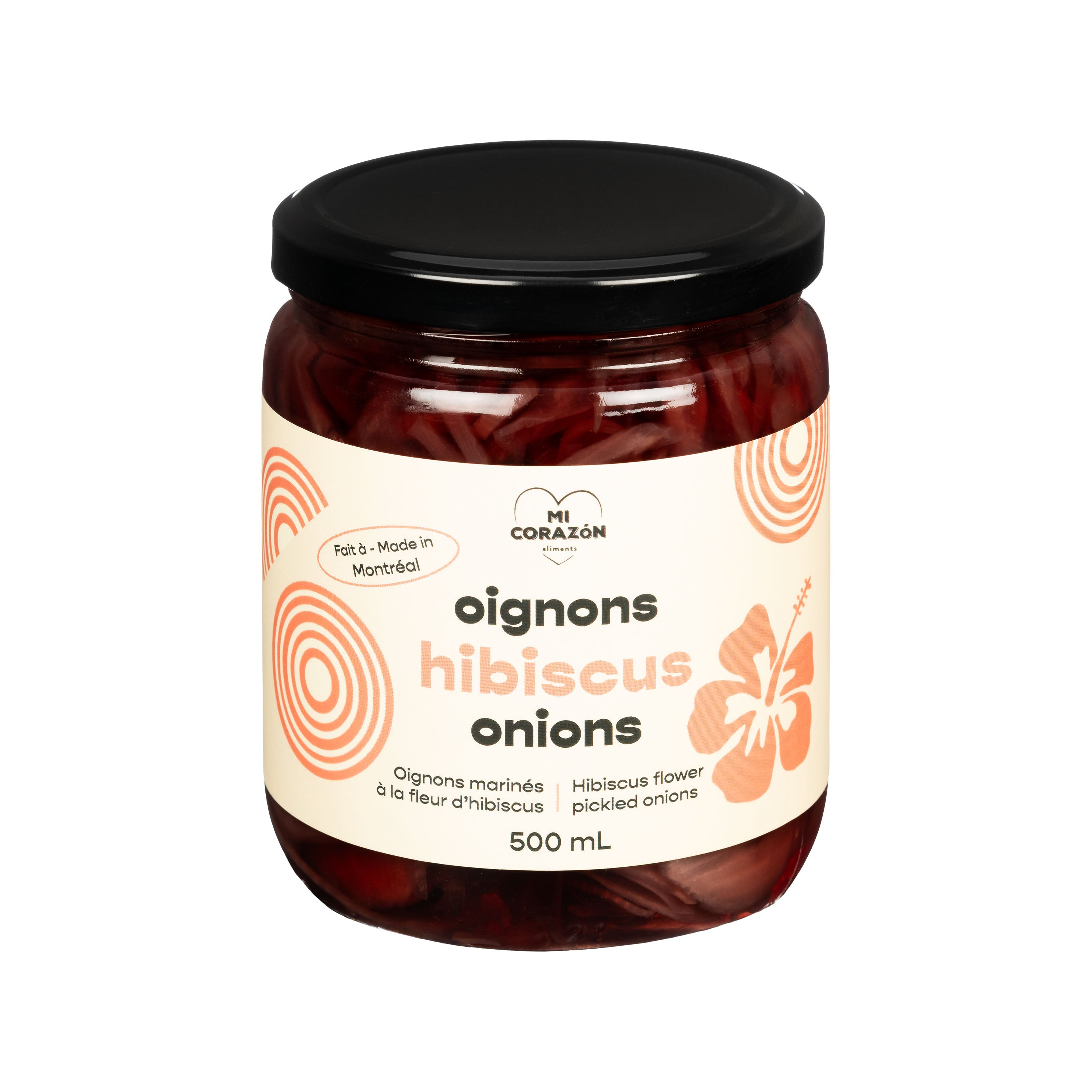 Oignon marinés à la fleur d'hibiscus