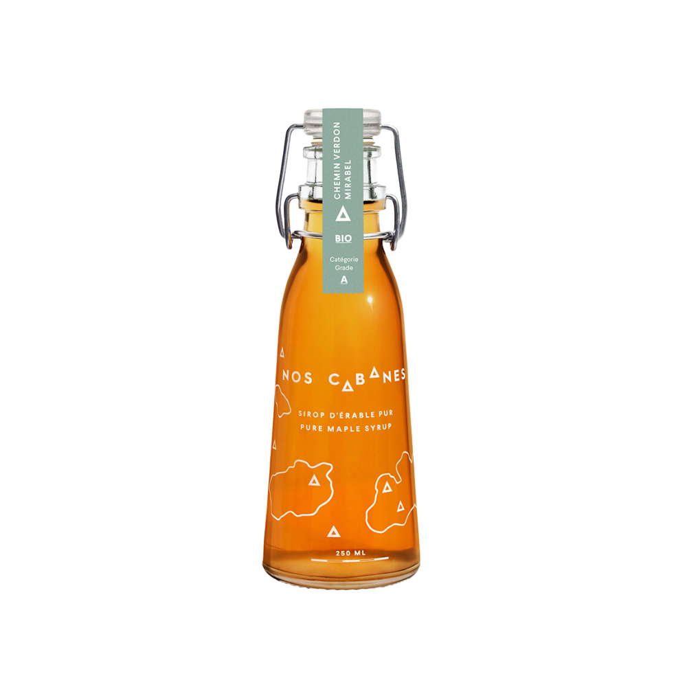 Sirop d'érable pur biologique - Chemin Verdon, Mirabel
