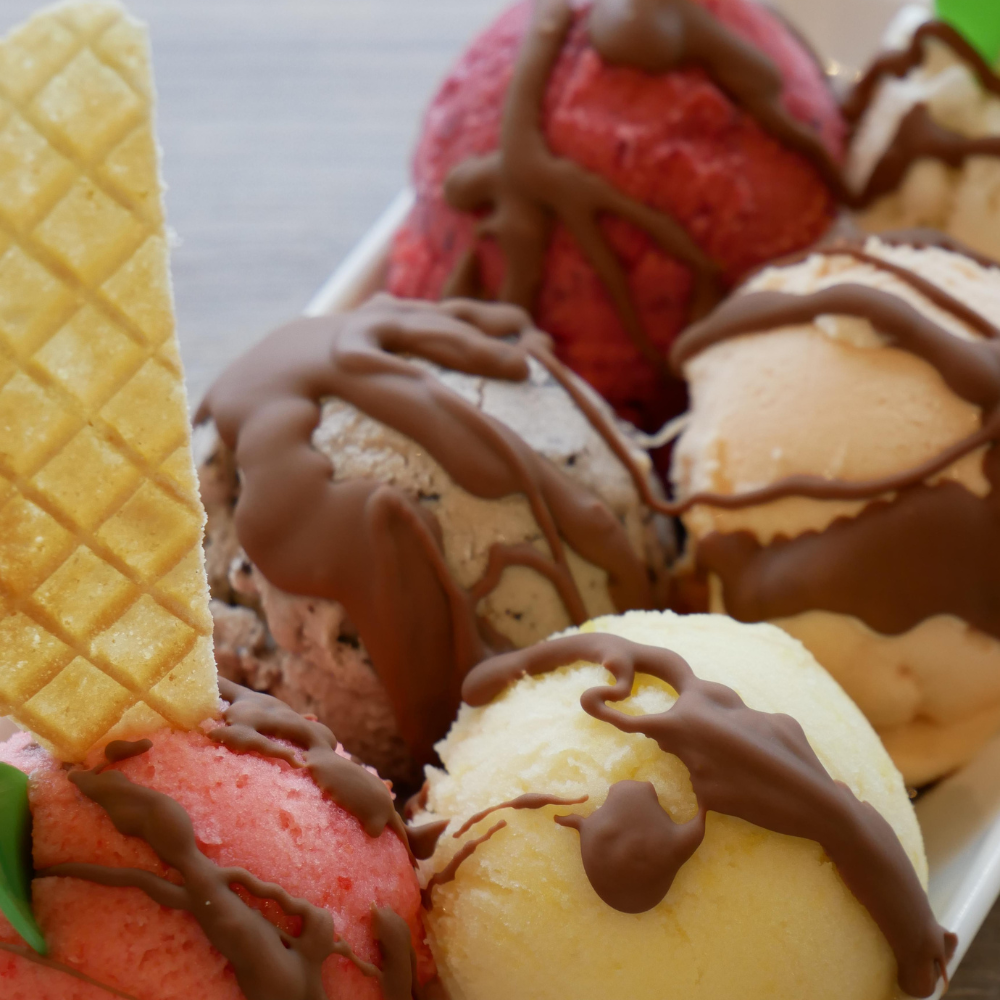 Tasting platter and gelato or sorbet for 2 people - Folie Glacée