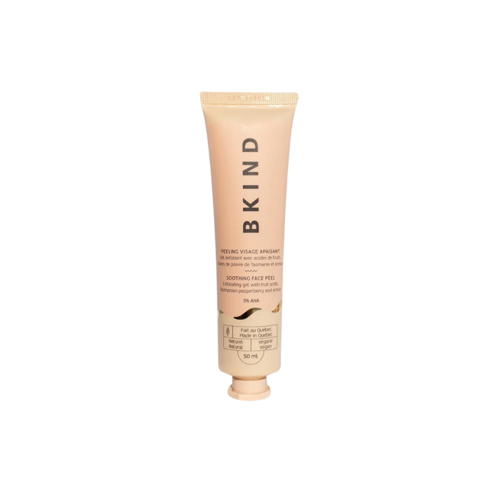 Peeling visage apaisant avec AHA