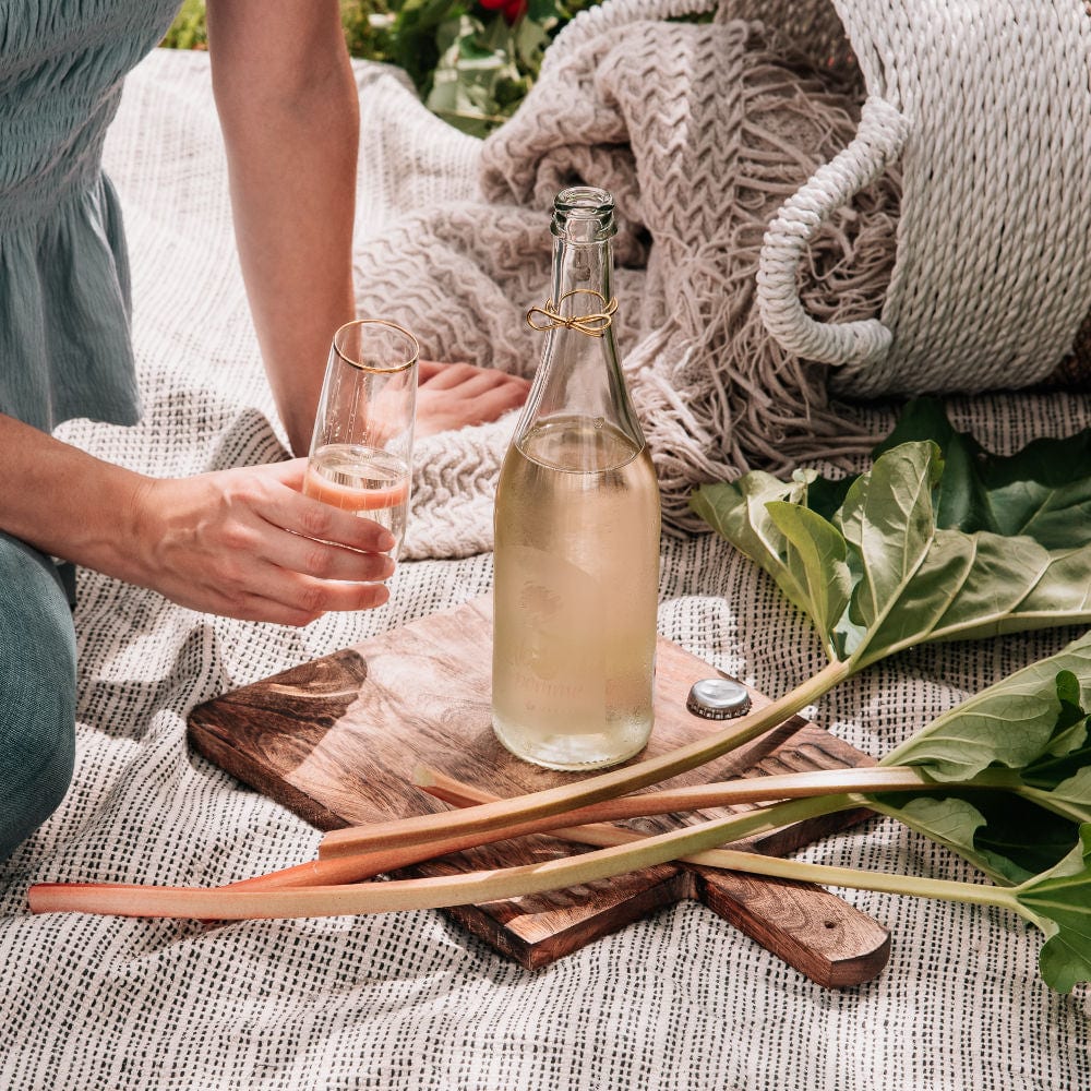 Pétillant Pomme et Rhubarbe