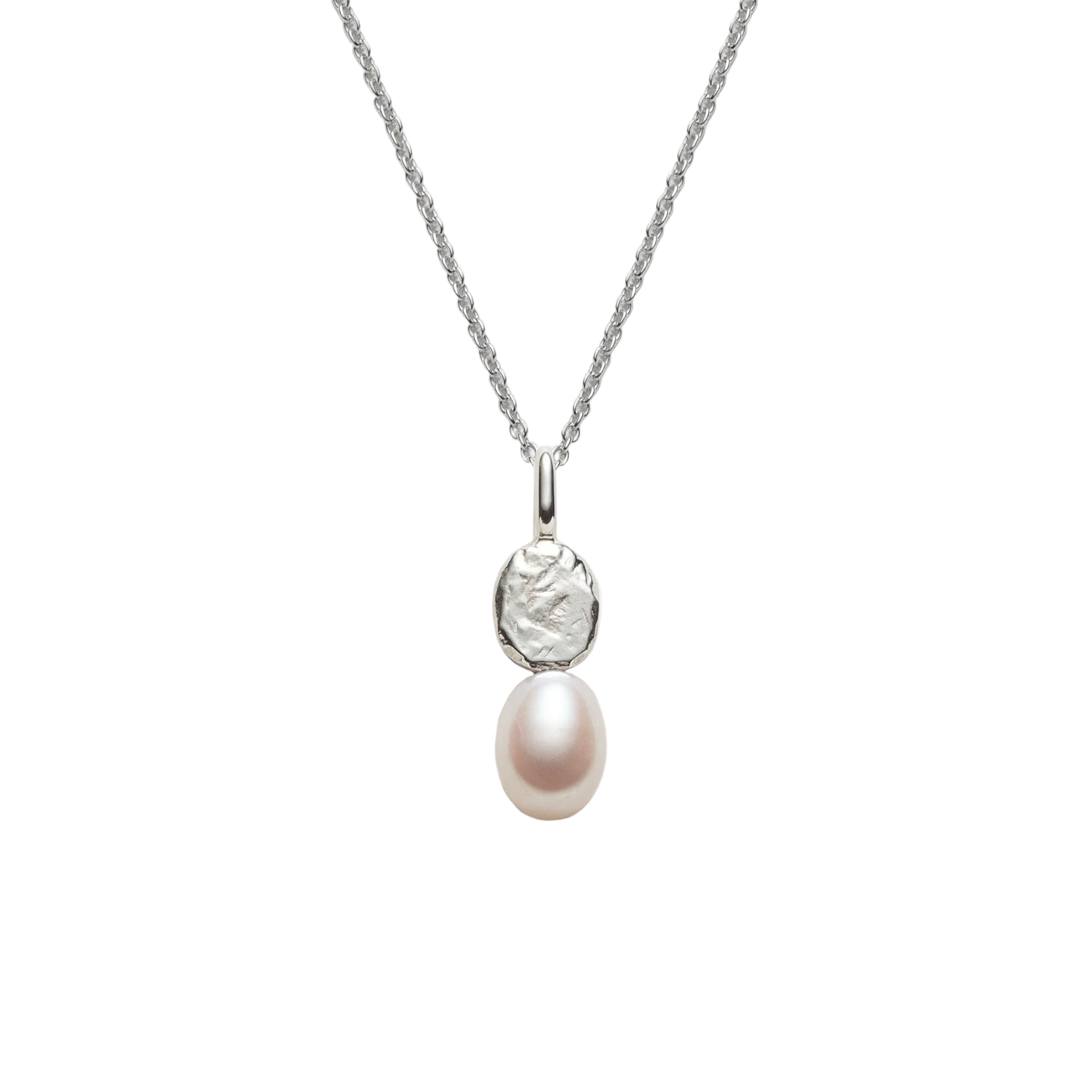 Delphine - Collier avec pendentif de perle d’eau douce