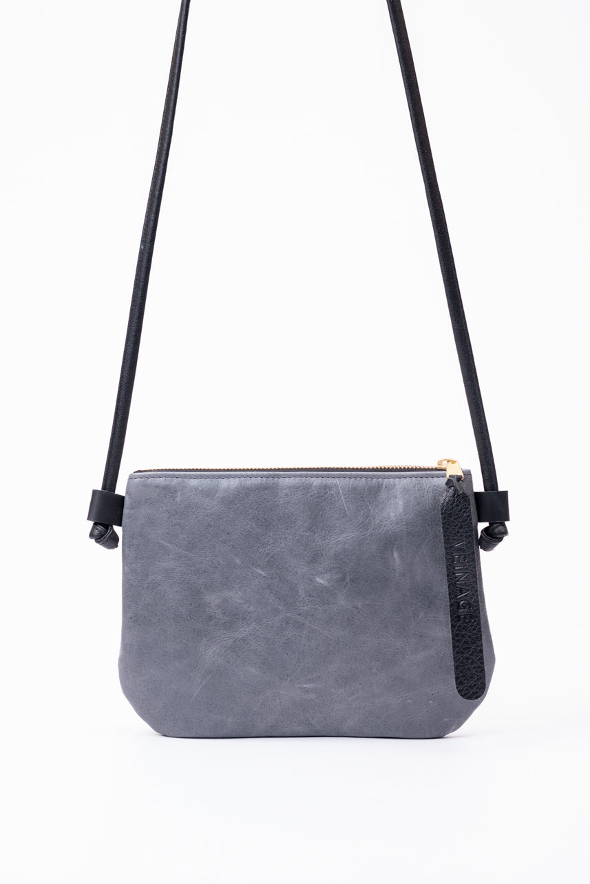 Petit sac pochette minimaliste en cuir modèle VENISE