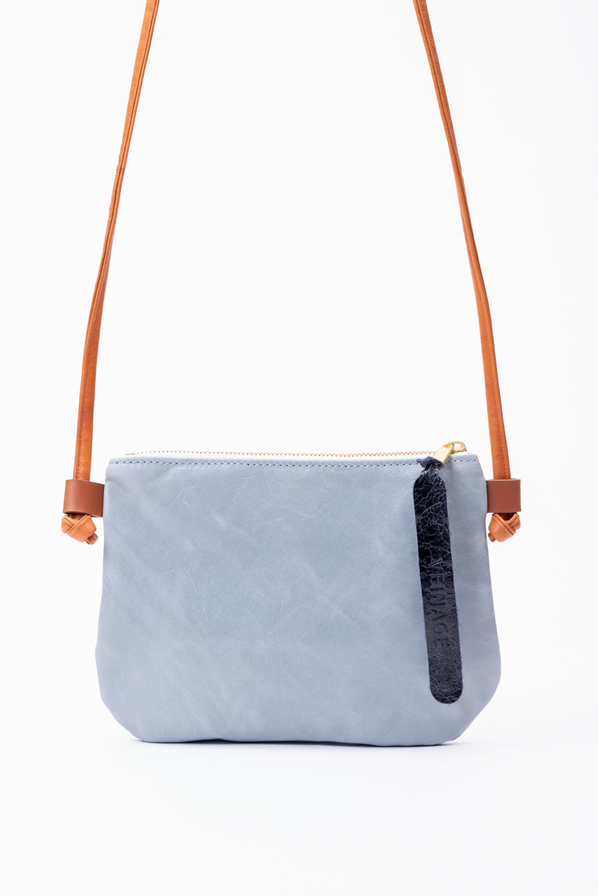 Petit sac pochette minimaliste en cuir modèle VENISE