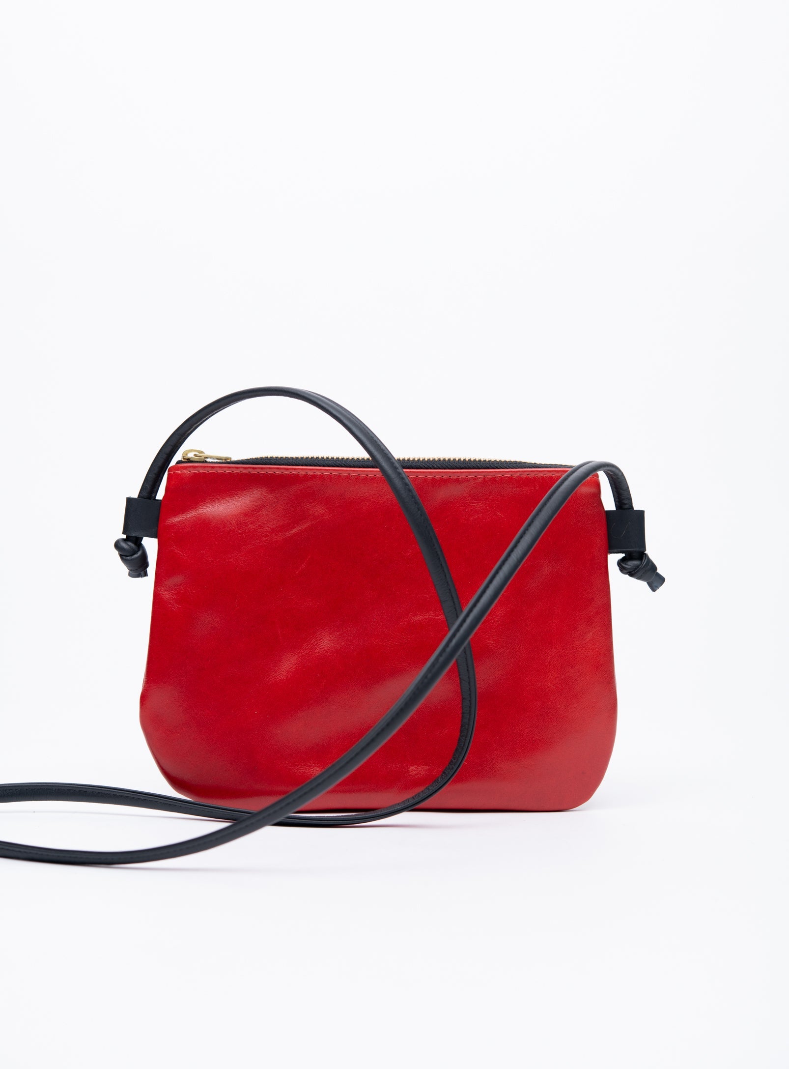 Petit sac pochette minimaliste en cuir modèle VENISE