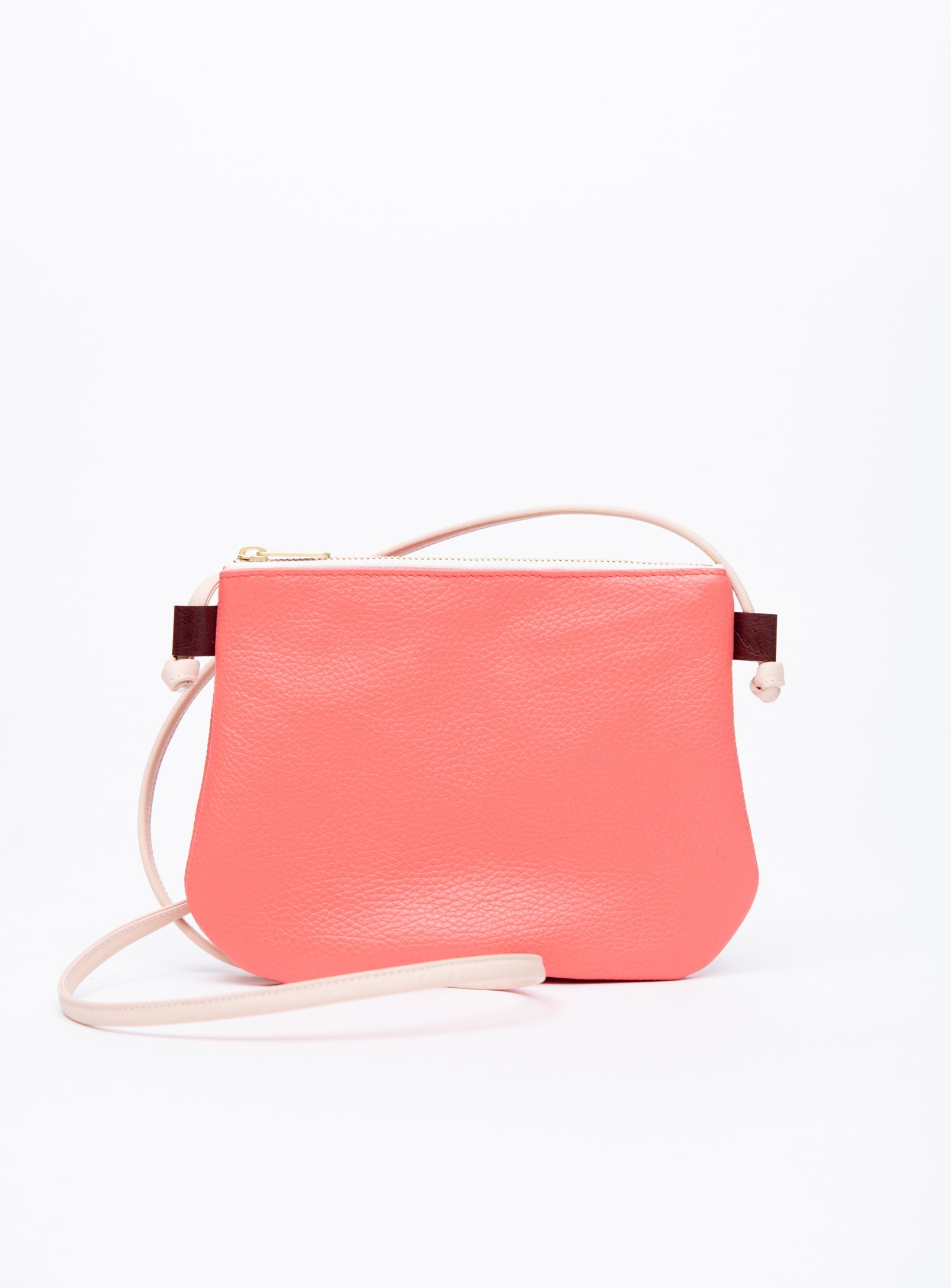 Petit sac pochette minimaliste en cuir modèle VENISE