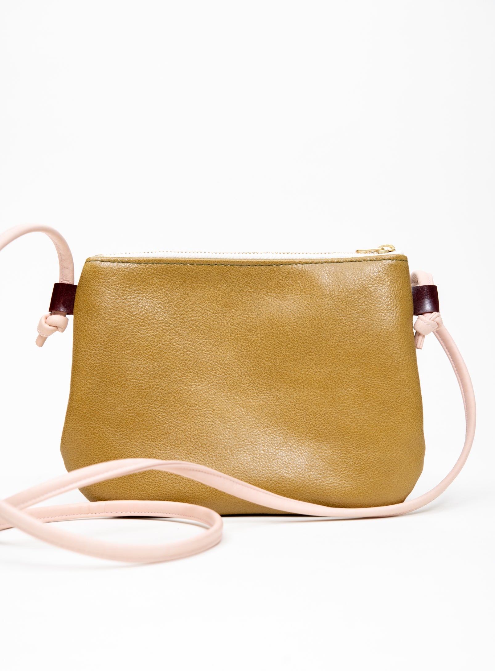 Petit sac pochette minimaliste en cuir modèle VENISE