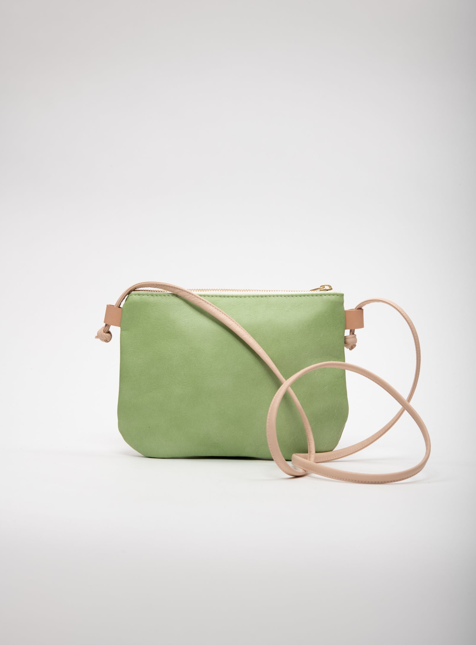 Petit sac pochette minimaliste en cuir modèle VENISE