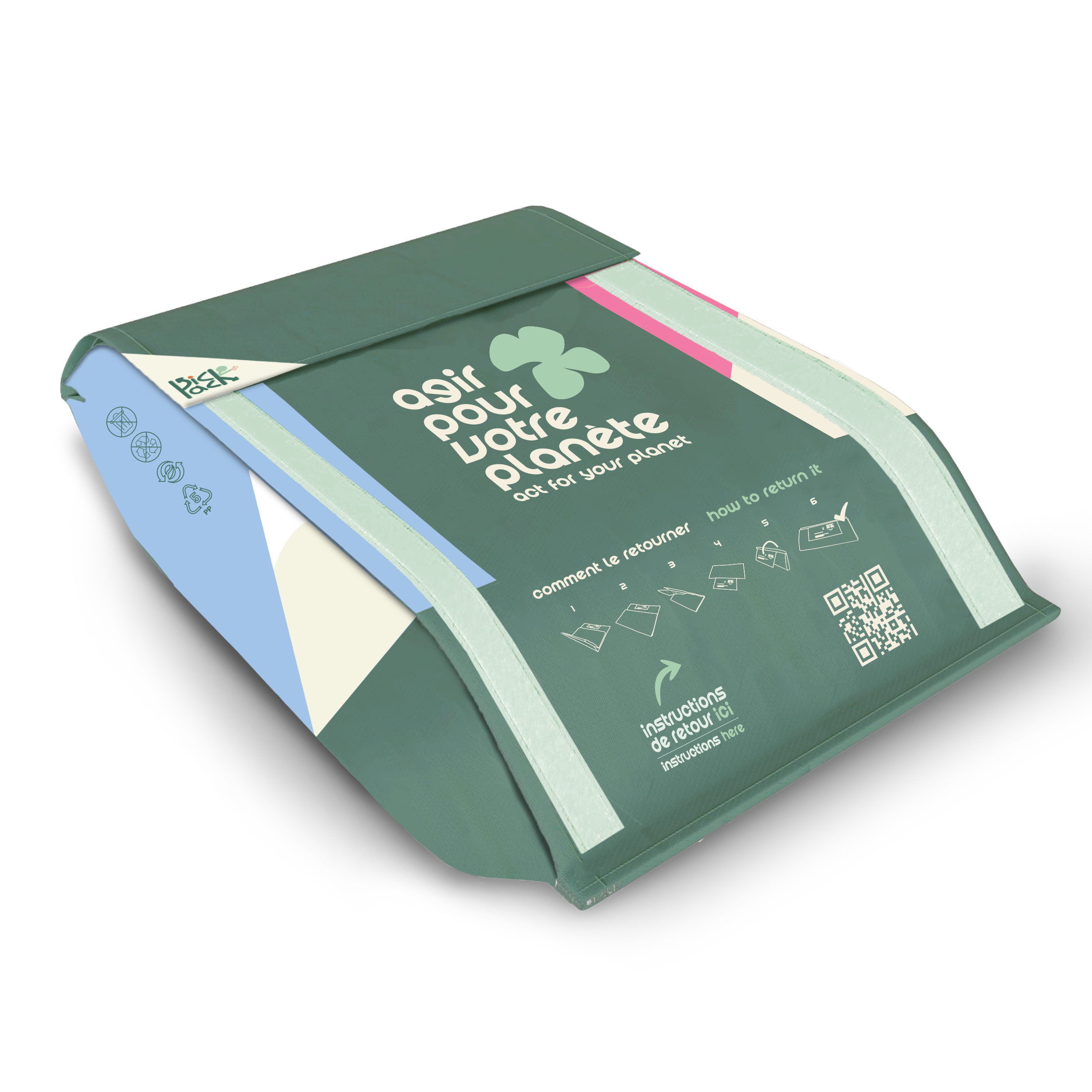 PickPack - Emballage réutilisable 🌍 ZÉRO ÉMISSION