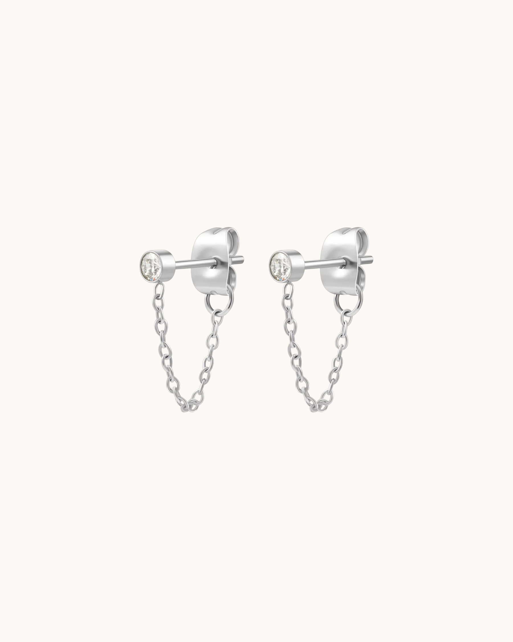 Boucles d'oreilles chain studs