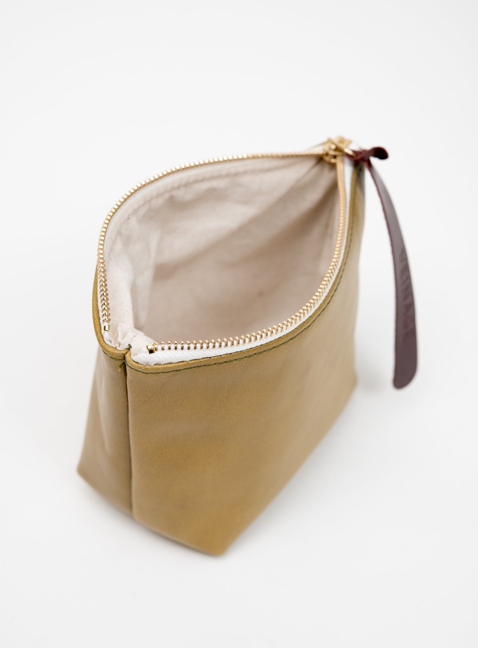 Pochette en cuir, étui à cosmétique, coffre à crayon, modèle GARNIER