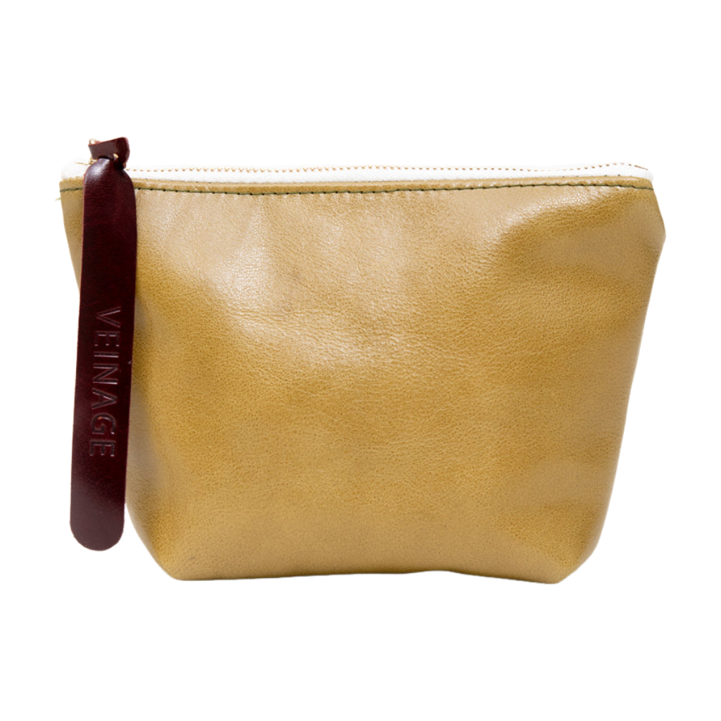 Pochette en cuir, étui à cosmétique, coffre à crayon, modèle GARNIER