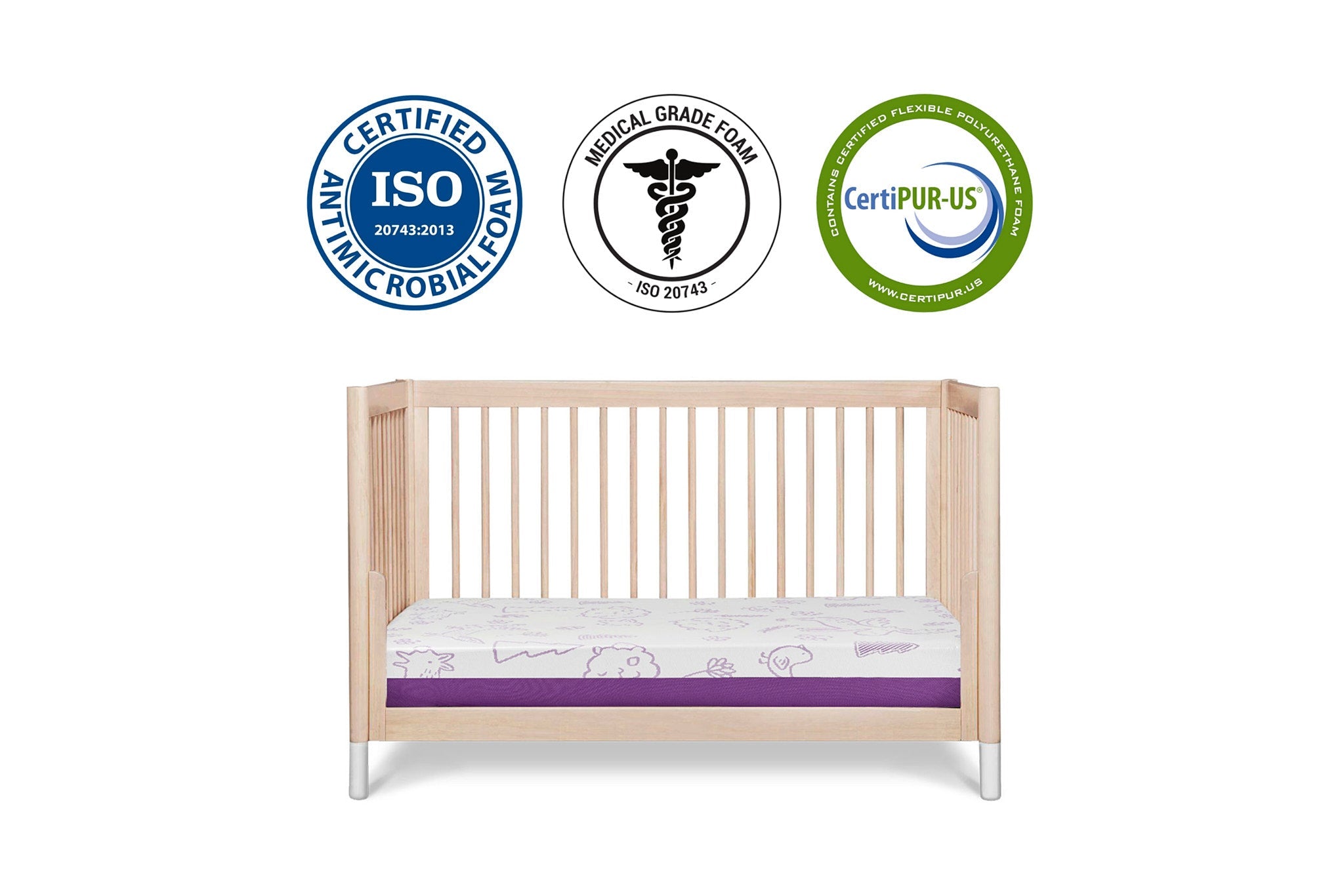 Polysleep Matelas Bébé 6"