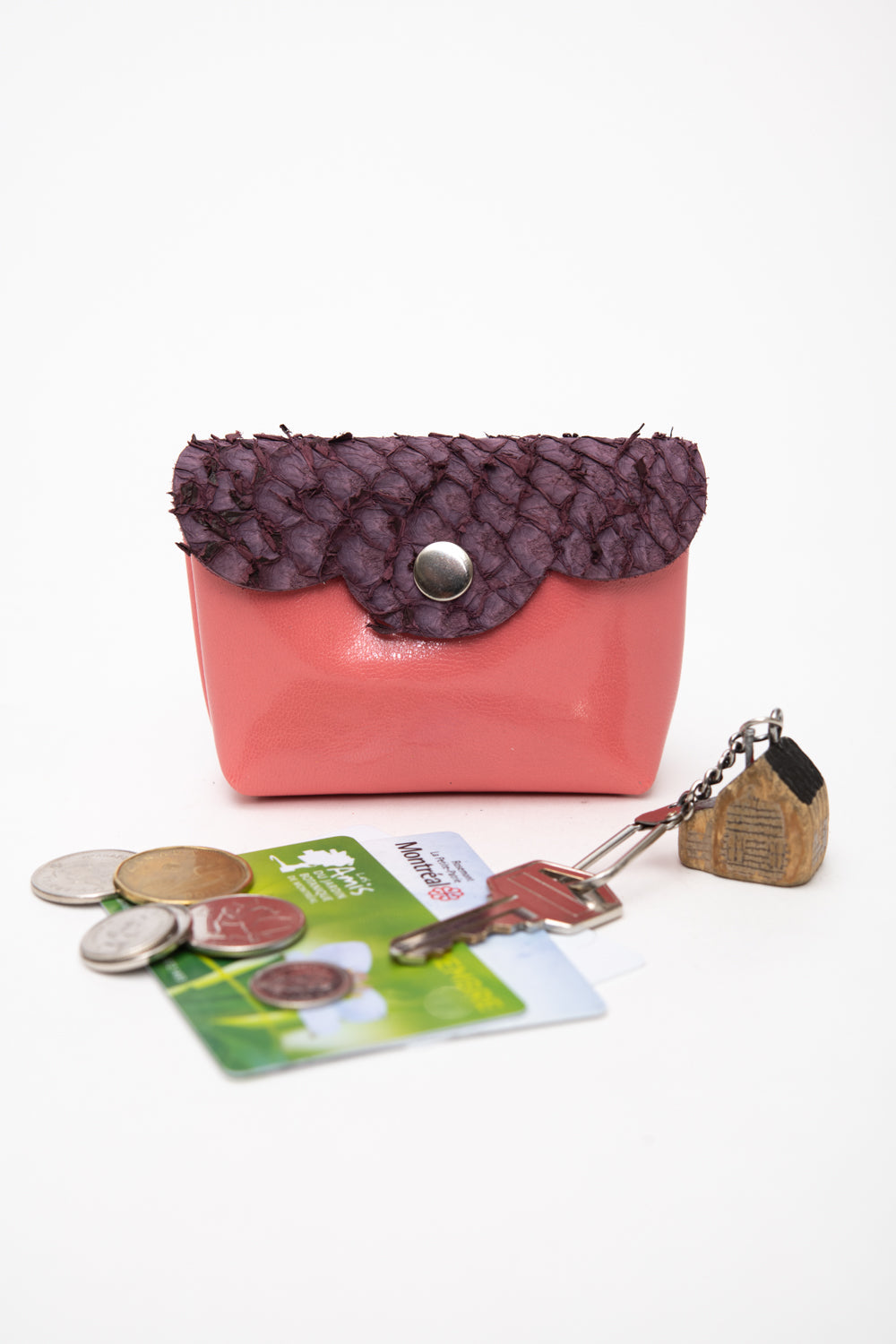 Portefeuille en cuir minimaliste modèle MARQUETTE