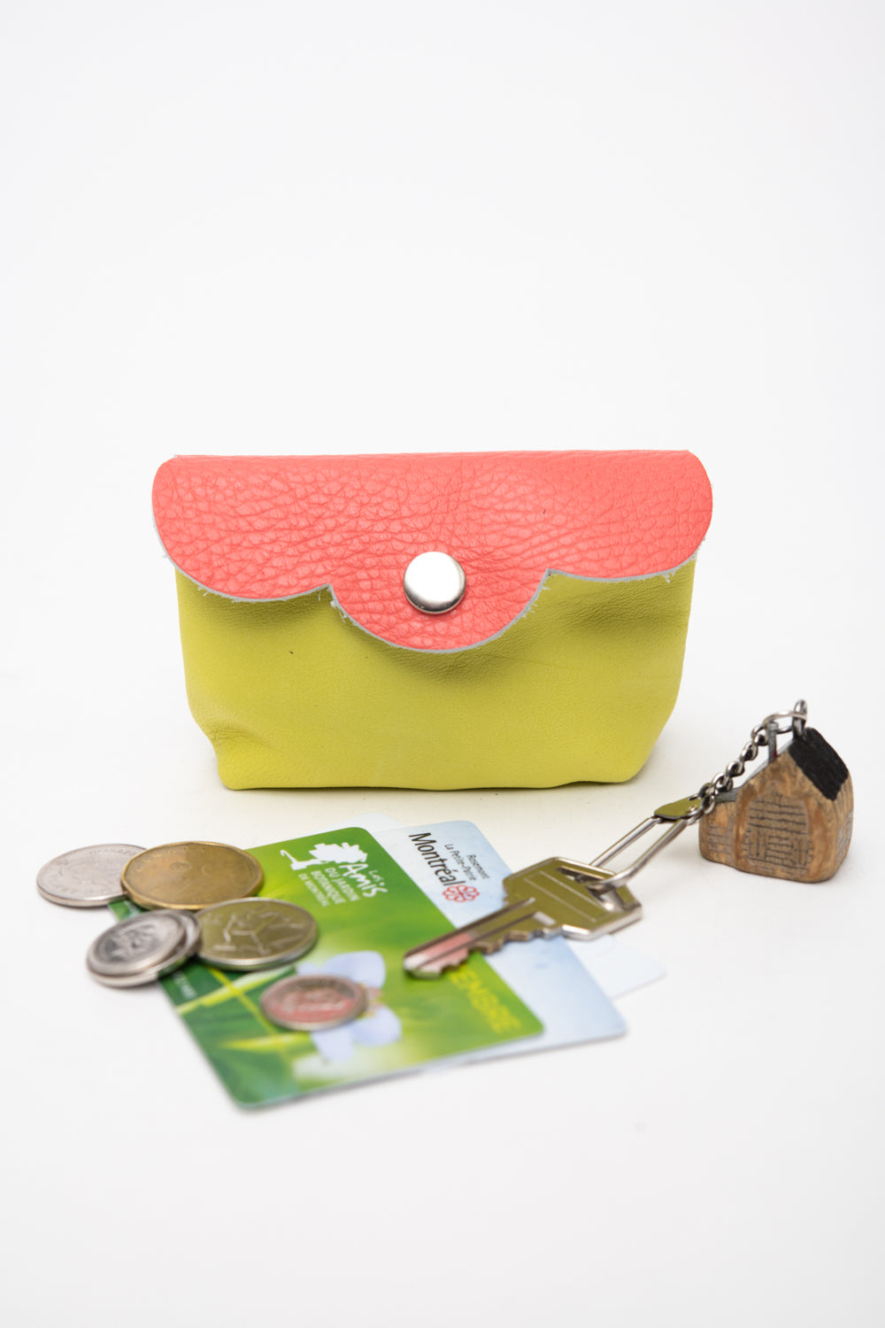 Portefeuille en cuir minimaliste modèle MARQUETTE