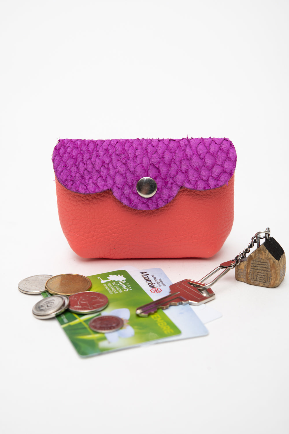 Portefeuille en cuir minimaliste modèle MARQUETTE