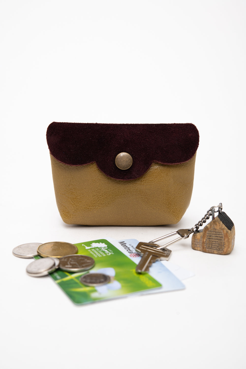 Portefeuille en cuir minimaliste modèle MARQUETTE