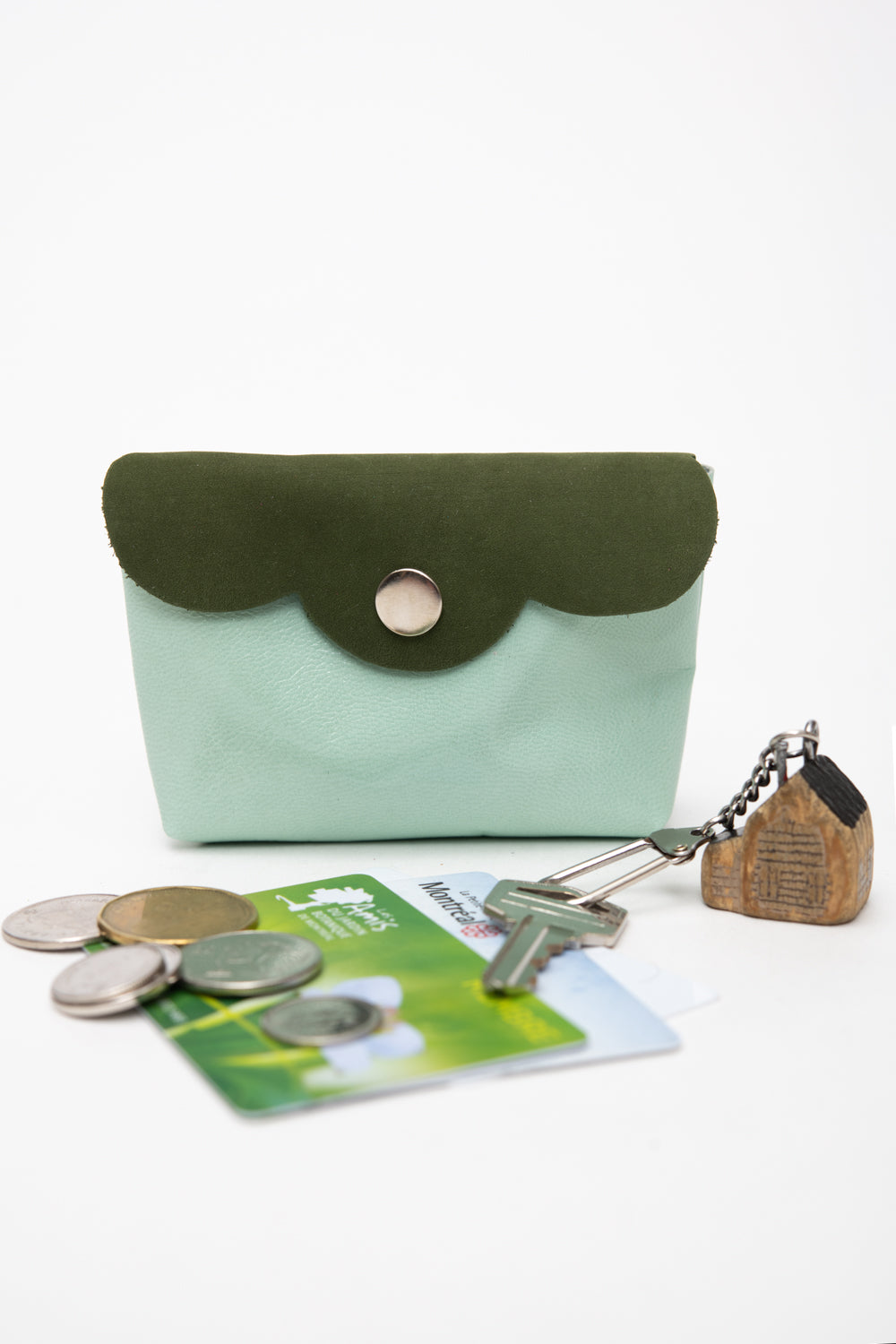 Portefeuille en cuir minimaliste modèle MARQUETTE