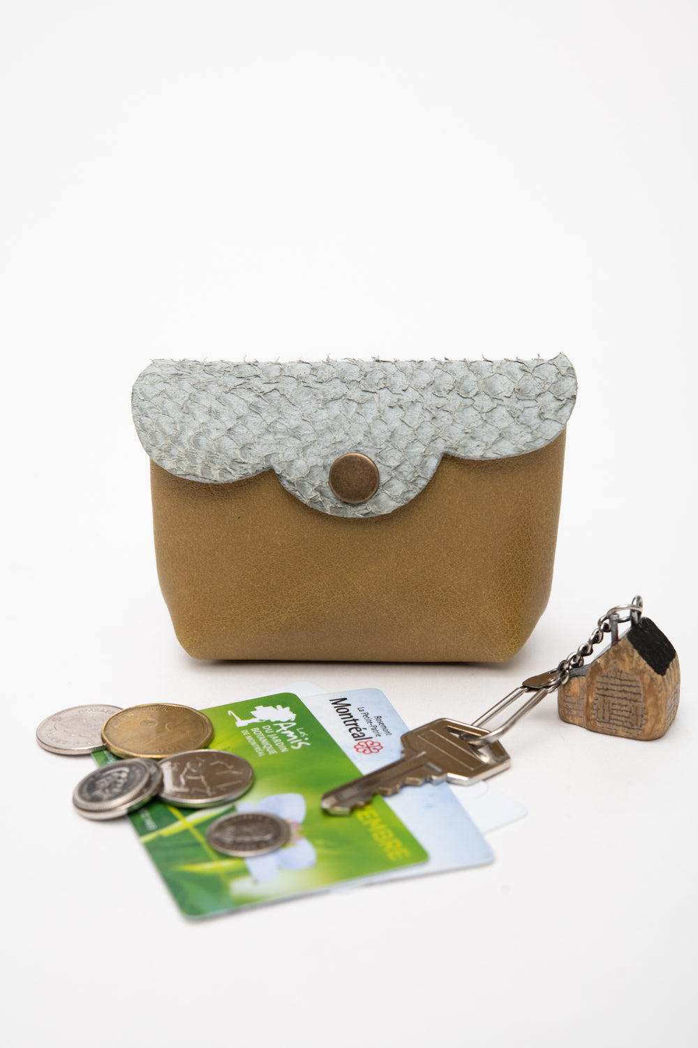 Portefeuille en cuir minimaliste modèle MARQUETTE