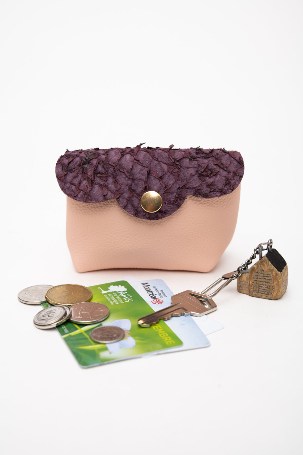 Portefeuille en cuir minimaliste modèle MARQUETTE