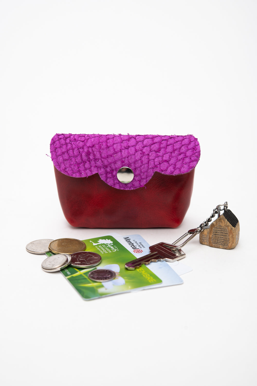 Portefeuille en cuir minimaliste modèle MARQUETTE