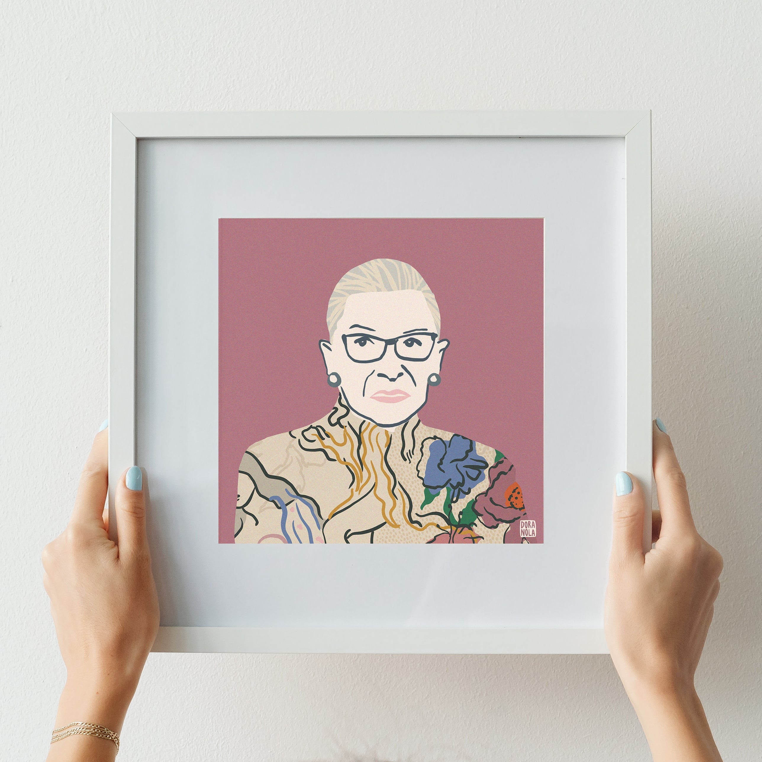 Portrait de Ruth Bader Ginsberg