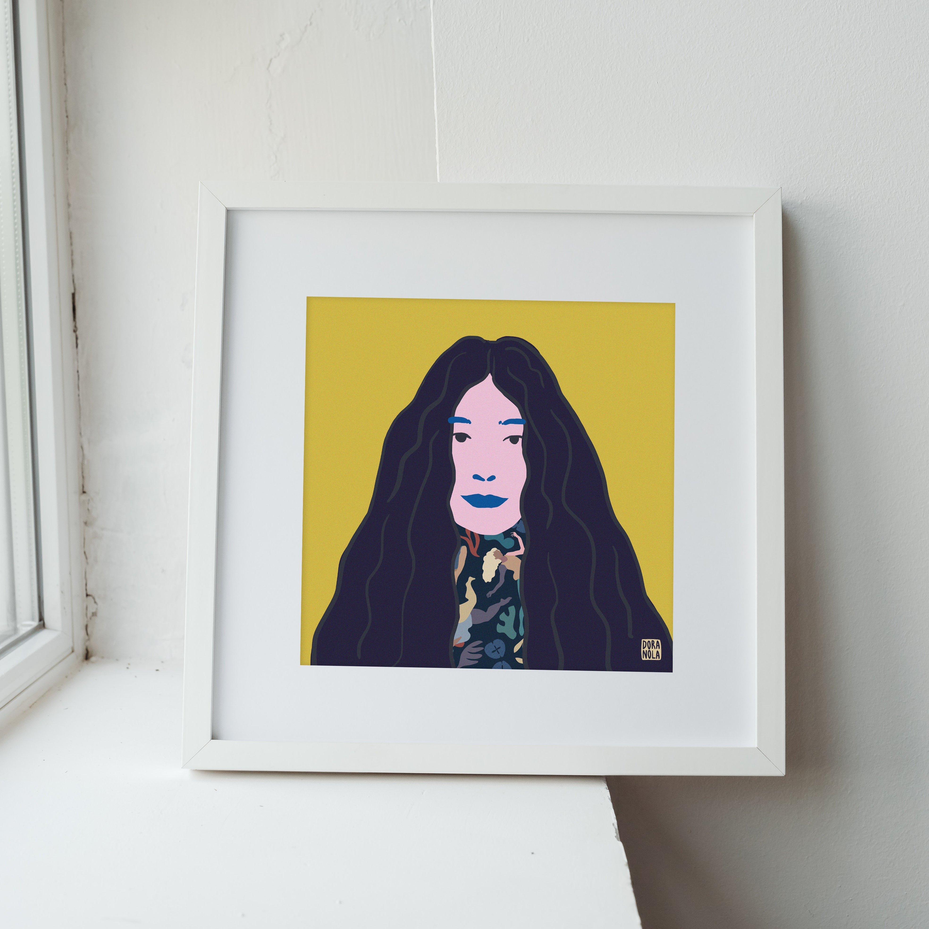 Portrait de Yoko Ono
