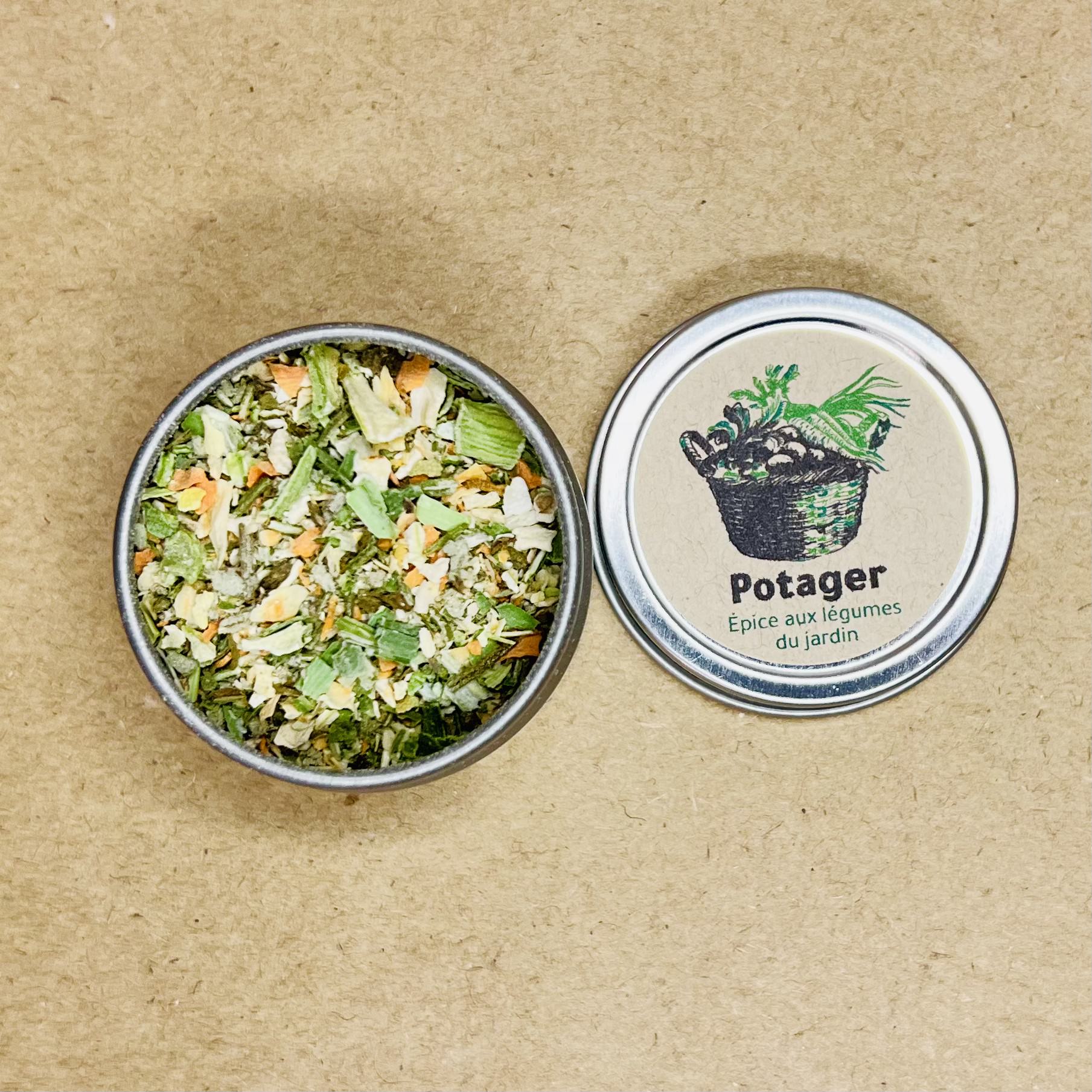 Potager - Épice aux légumes du jardin - Végan