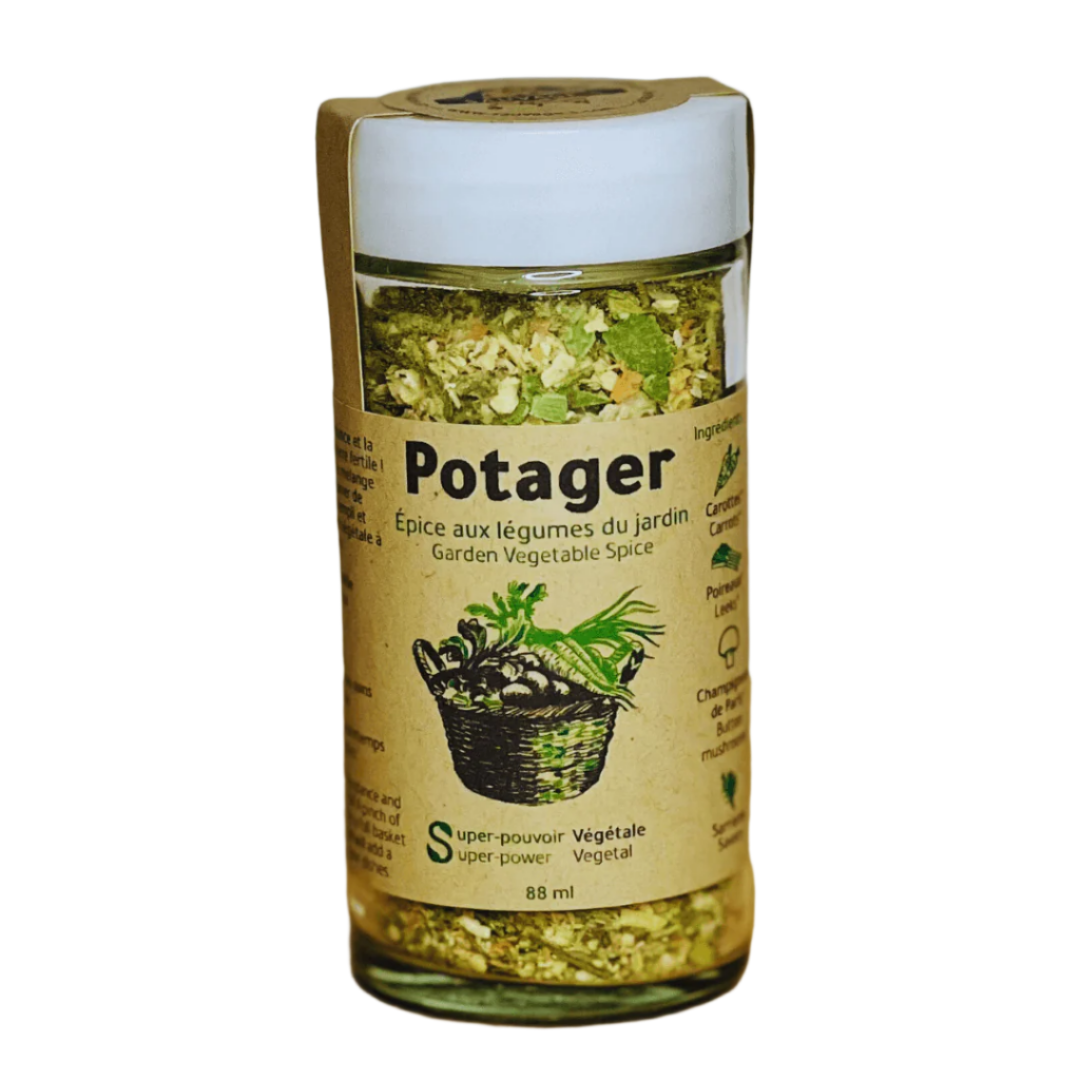 Potager - Épice aux légumes du jardin - Végan