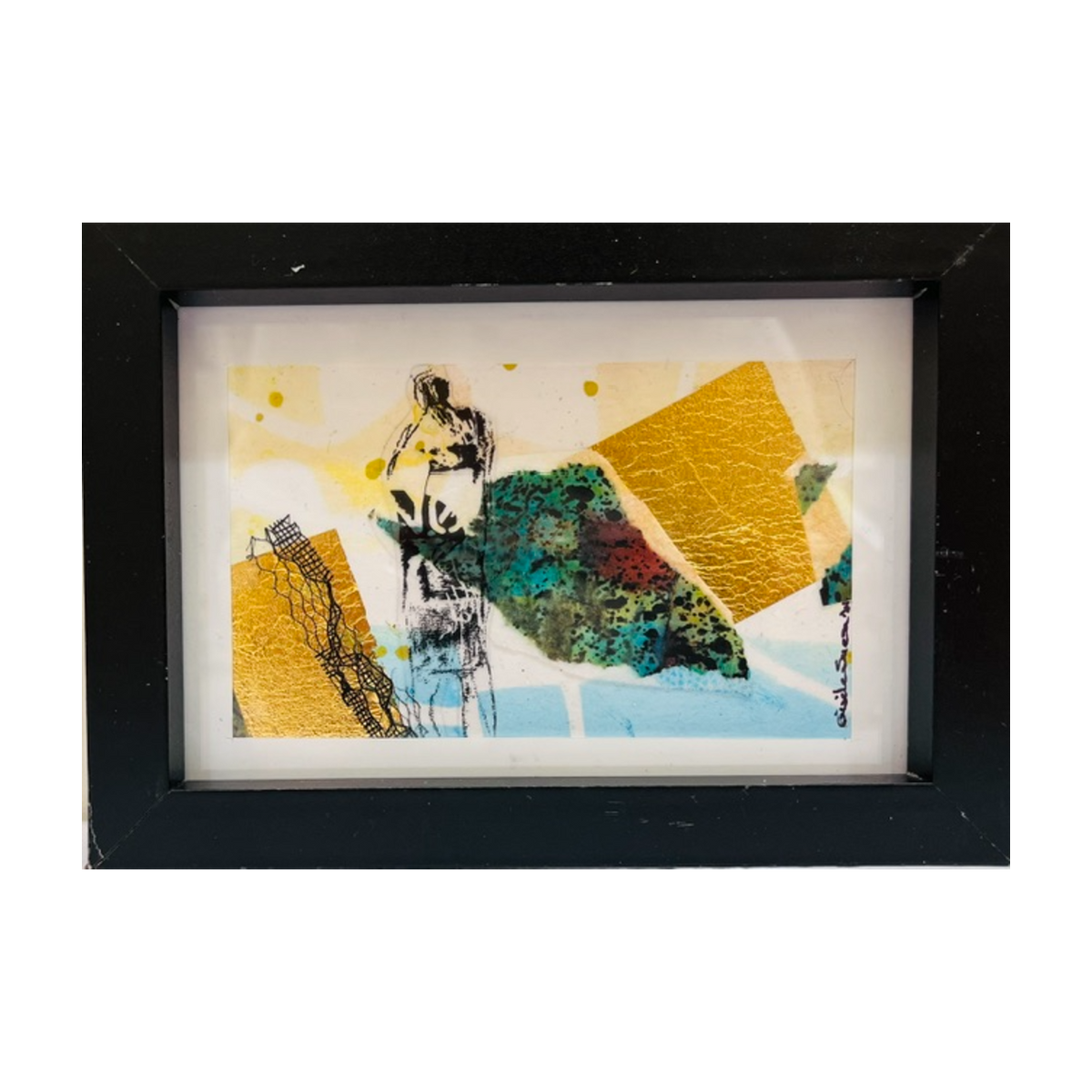Unique artwork with frame
