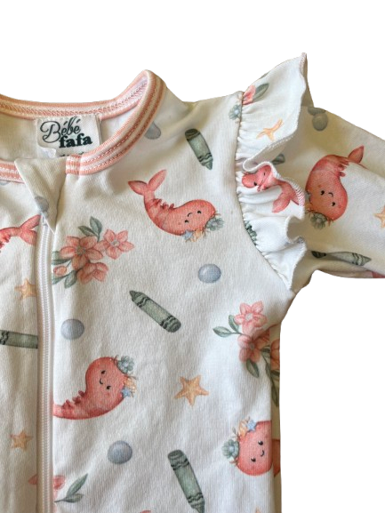 1 pièce évolutif à motifs de crevettes et crayons