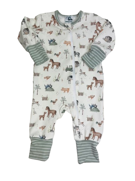 1 pièce évolutif à motifs ferme