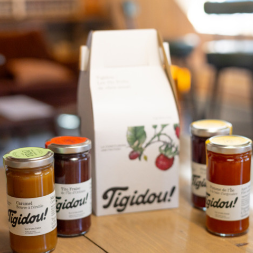 Tasting and gift set for 2 people - Confiturerie Tigidou