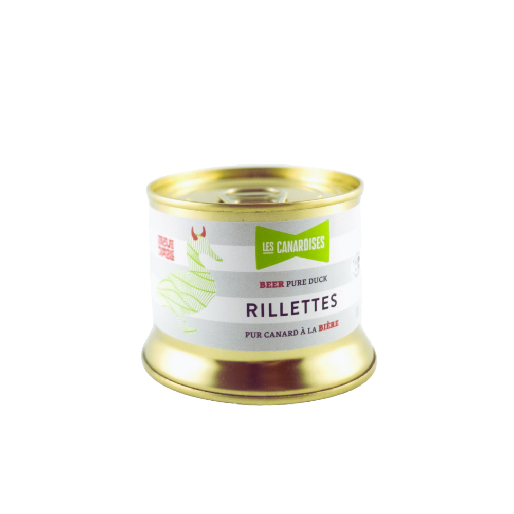 Rillettes pur canard à la bière