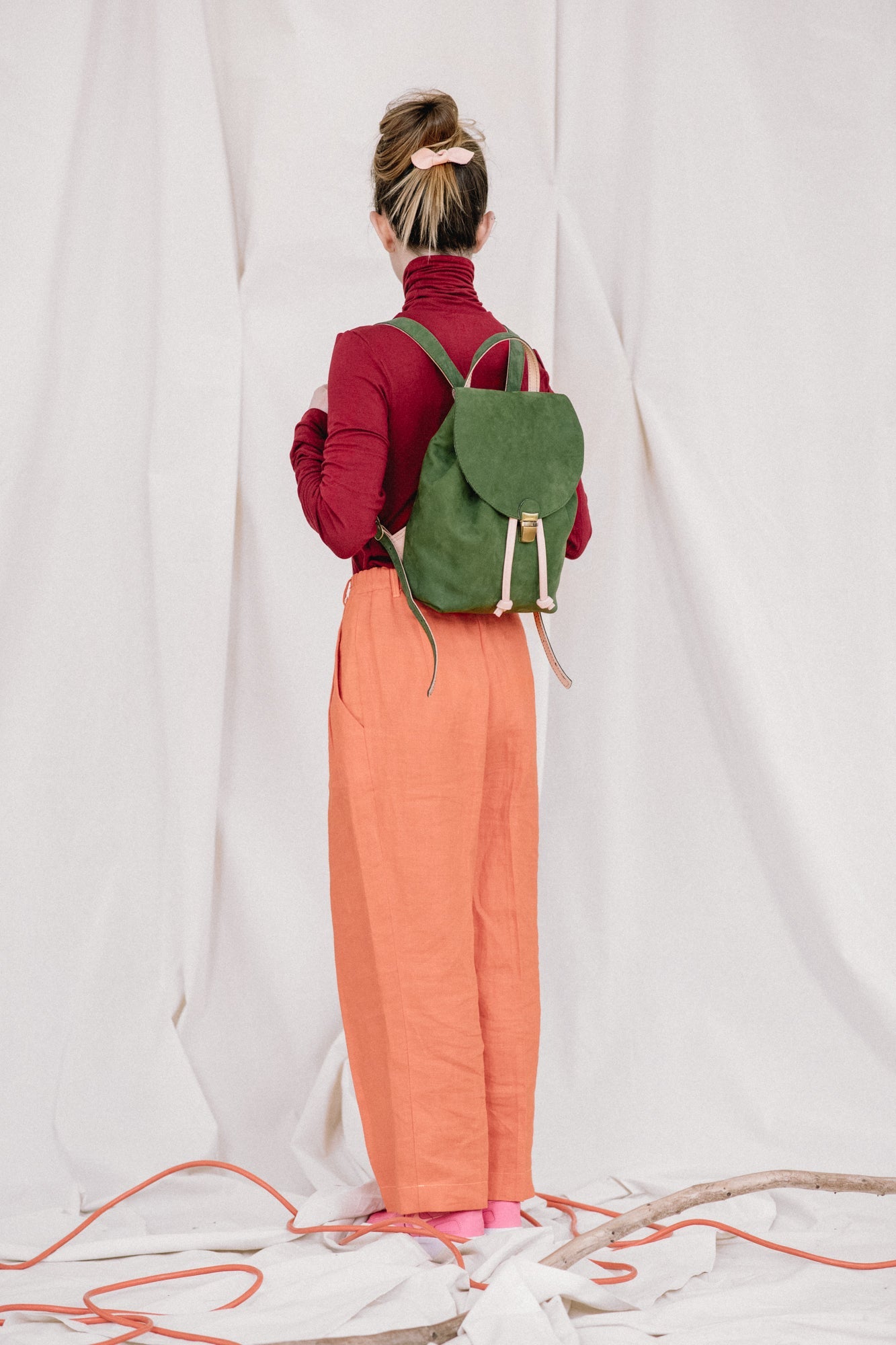 Sac à dos en cuir modèle MILAN