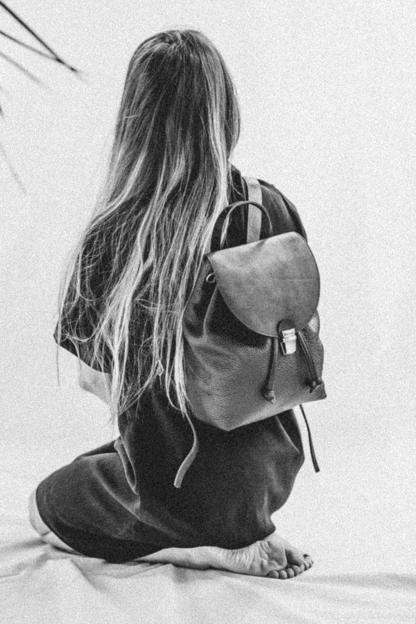 Sac à dos en cuir modèle MILAN