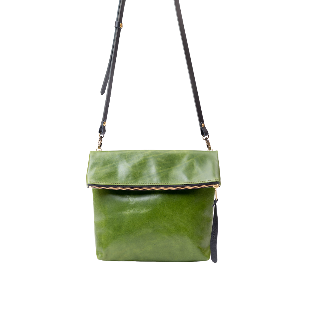 Sac à main en cuir avec ganse bandoulière modèle BORDEAUX